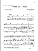 Morte Dell' Aria - Goffredo Petrassi - Partition - Opéras